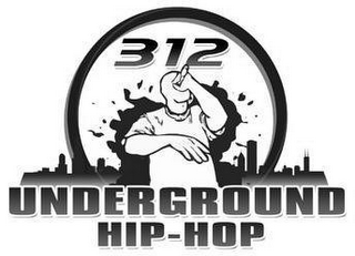 312 UNDERGROUND HIP-HOP logo
