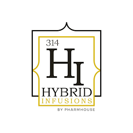 314 HI HYBRID INFUSIONS BY PHARMHOUSE logo