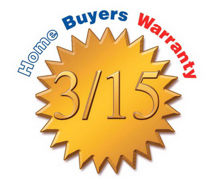 3/15 HOME BUYERS WARRANTY logo