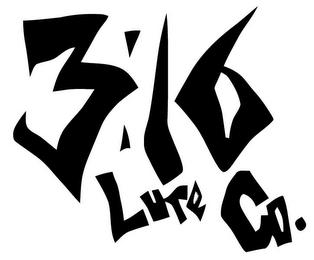 3:16 LURE CO. logo