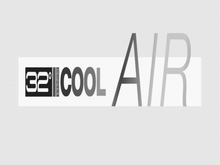 32 DEGREES COOL AIR logo