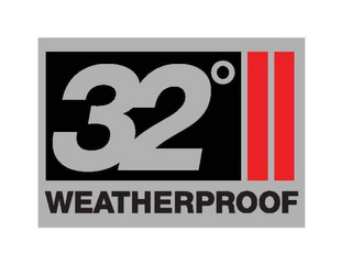 32° WEATHERPROOF logo