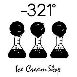 -321° ICE CREAM SHOP logo