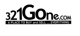 321GONE.COM A PLACE TO BUY AND SELL... EVERYTHING logo