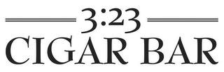 3:23 CIGAR BAR logo