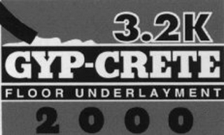 3.2K GYP-CRETE FLOOR UNDERLAYMENT 2000 logo