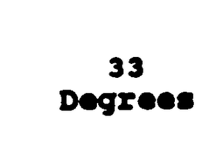 33 DEGREES logo
