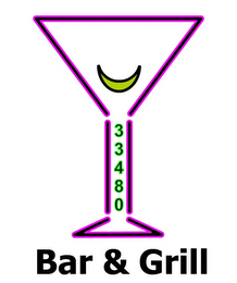33480 BAR & GRILL logo