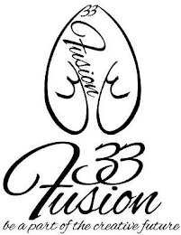 33FUSION 33FUSION BE PART OF THE CREATIVE FUTURE logo