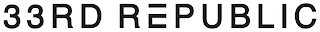 33RD REPUBLIC logo