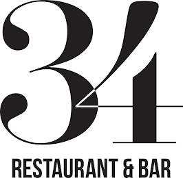 34 RESTAURANT & BAR logo