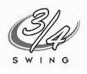 3/4 SWING logo