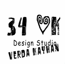 34 VK DESIGN STUDIO VERDA KAYHAN logo