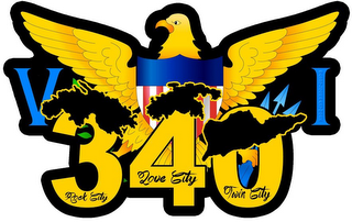 340 VI ROCK CITY TWIN CITY LOVE CITY logo