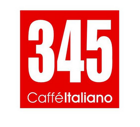 345 CAFFÉ ITALIANO logo