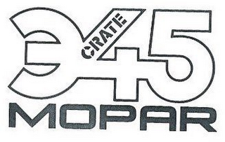 345 CRATE MOPAR logo