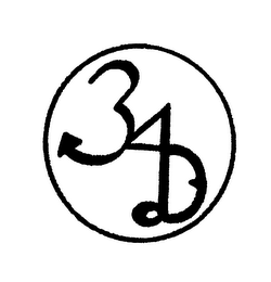 34D logo