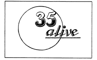 35 ALIVE logo