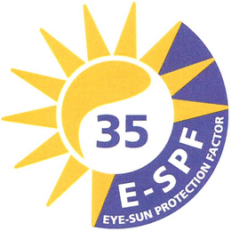 35 E-SPF EYE-SUN PROTECTION FACTOR logo