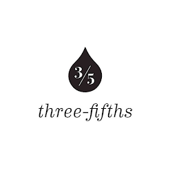 3/5 THREE-FIFTHS logo