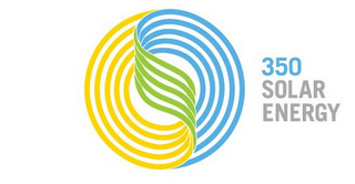 350 SOLAR ENERGY logo
