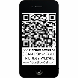 356 ELEANOR STREET SE SCAN FOR MOBILE FRIENDLY WEBSITE WWW. SCANSHOWSELL.COM logo