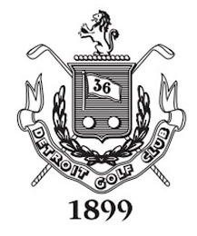 36 DETROIT GOLF CLUB 1899 logo