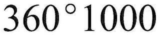360° 1000 logo
