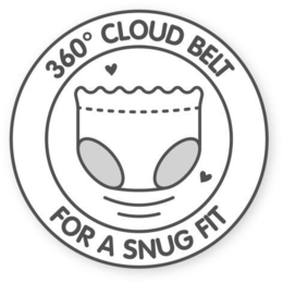 360° CLOUD BELT FOR A SNUG FIT logo