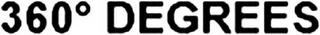 360° DEGREES logo