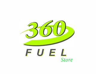 360 FUEL STORE logo