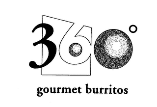 360° GOURMET BURRITOS logo
