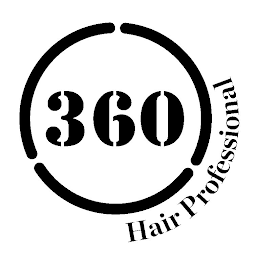 360 HAIR PROFESSIONAL logo