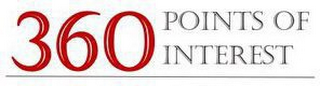360 POINTS OF INTEREST logo