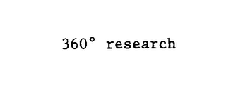 360° RESEARCH logo