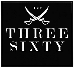 360° THREE SIXTY logo