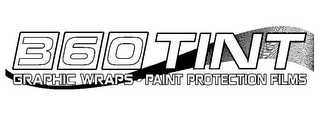 360 TINT GRAPHIC WRAPS - PAINT PROTECTION FILMS logo