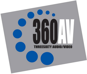 360AV THREESIXTY AUDIO/VIDEO logo
