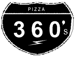 360'S PIZZA logo