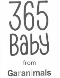 365 BABY FROM GARANIMALS logo