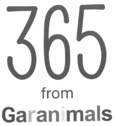 365 FROM GARANIMALS logo