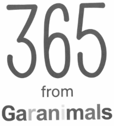 365 FROM GARANIMALS logo
