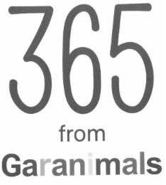 365 FROM GARANIMALS logo