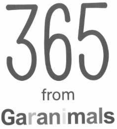 365 FROM GARANIMALS logo