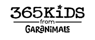 365 KIDS FROM GARANIMALS logo