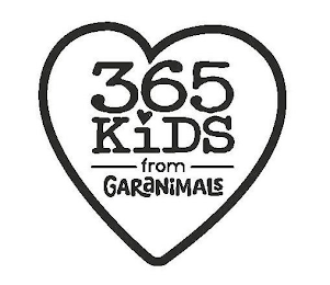 365 KIDS FROM GARANIMALS logo