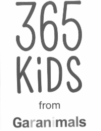 365 KIDS FROM GARANIMALS logo