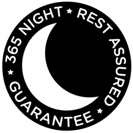 365 NIGHT REST ASSURED GUARANTEE logo