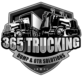 365 TRUCKING DUMP & OTR SOLUTIONS logo