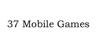 37 MOBILE GAMES logo